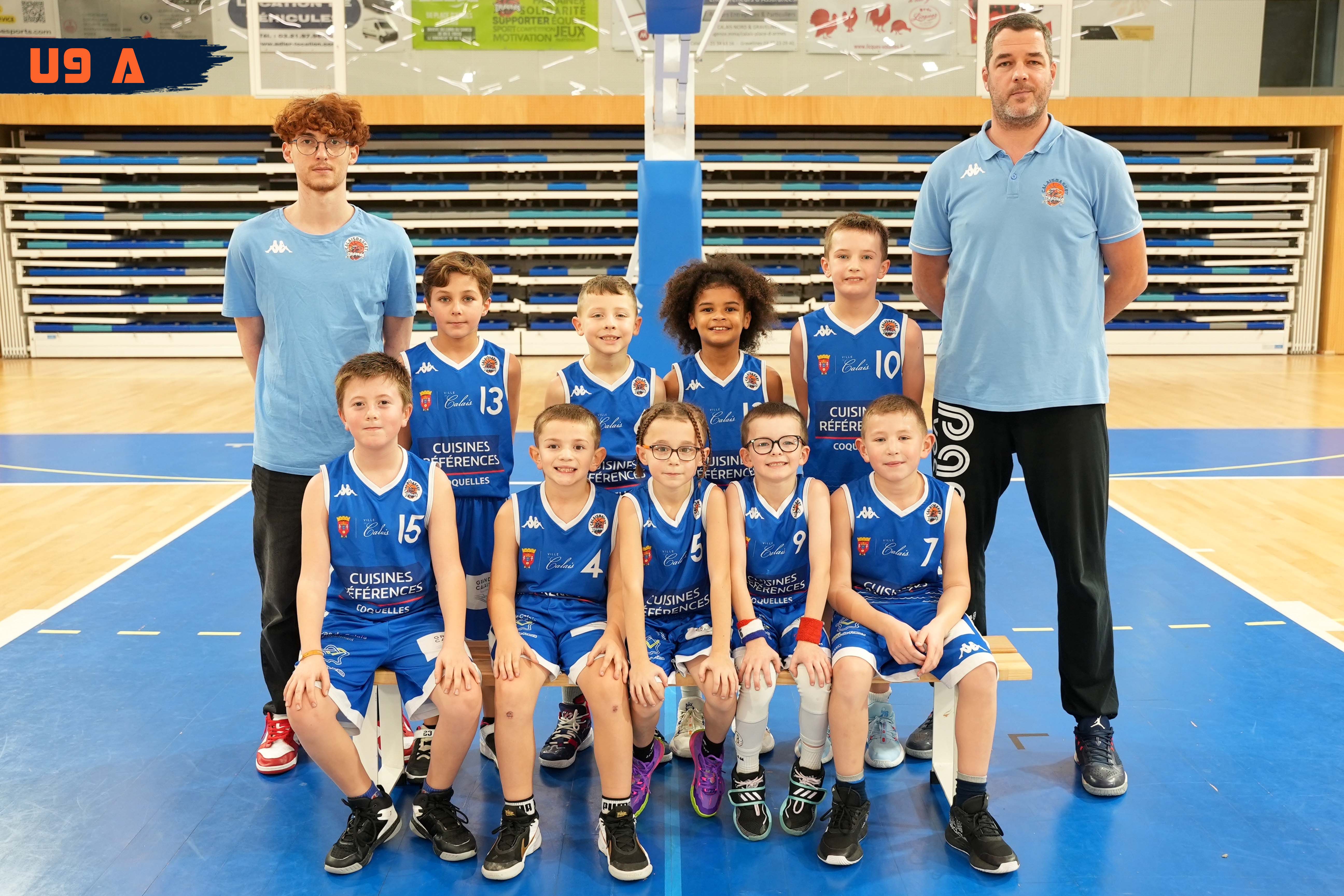 calais basket equipe U9 Excellence