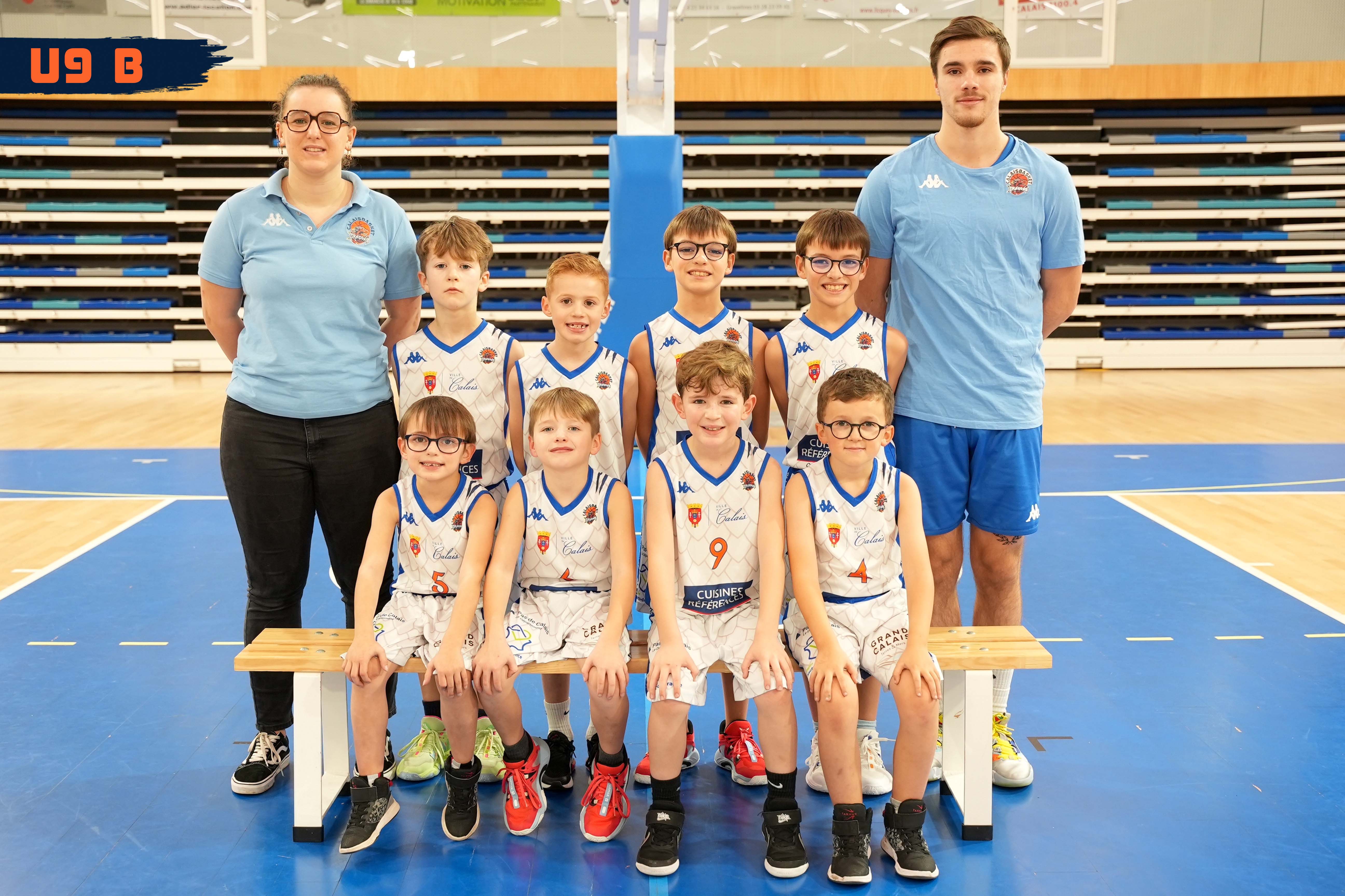 calais basket equipe U9 honneur